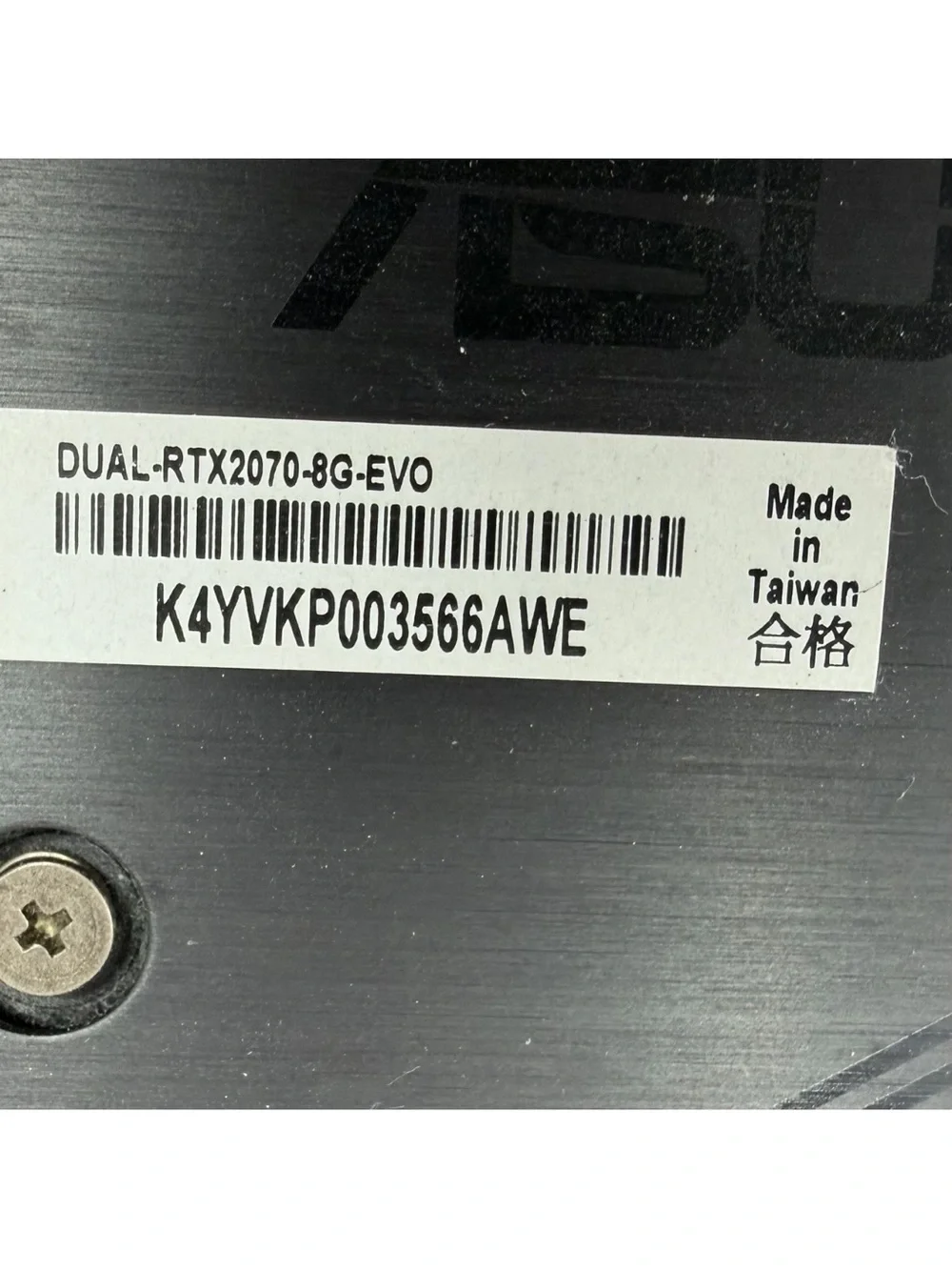 ASUS dual geforce